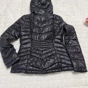 Calvin Klein Shiny Black Puffer Jacket